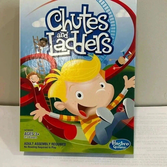 Chutes & Ladders Board Game - Picture 1 of 3